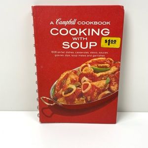 A Campbell Cookbook Cooking With Soup Vintage